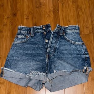 Zara High-Waisted Women Shorts